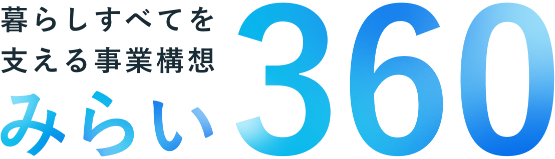 暮らしすべてを支える事業構想 みらい360