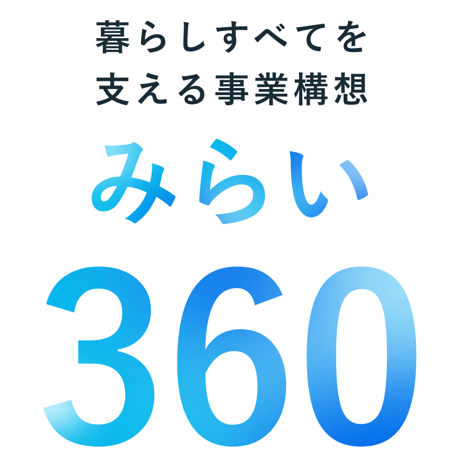 暮らしすべてを支える事業構想 みらい360